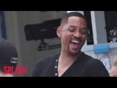 VIDEO : Will Smith Likes The Genie Memes!
