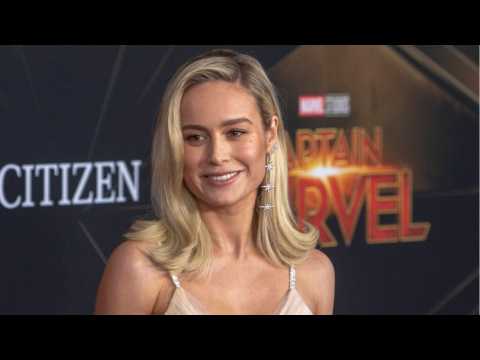 VIDEO : Brie Larson Celebrates Latest Captain Marvel Milestone