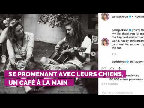 VIDEO : PHOTOS. Paris Jackson dvoile plein de tendres clichs de son amoureux pour son anniversaire