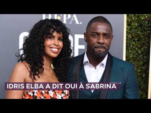 VIDEO : Idris Elba s'est mari avec Sabrina