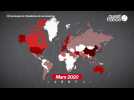Coronavirus, 100 000 cas de contamination à travers le monde