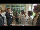 Emmanuel Macron sur le front du coronavirus