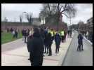 Manifestation bloquée à la citadelle d'Amiens