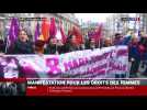 Journée des droits des femmes: dans la manifestation à Paris