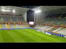 Football : match à huis clos entre Lens et Orléans au stade Bollaert