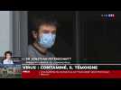 VIDEO - Le témoignage de Jonathan Peterschmitt, un médecin testé positif et confiné à son domicile.