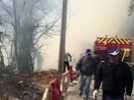 Un incendie à Contes, 1.000m2 partent en fumée