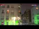L'hommage aux soignants dans le 17e arrondissement de Paris