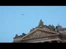 Coronavirus : des drones diffusent les messages de la police à Bruxelles