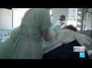 Coronavirus en France : Reportage avec les soignants dans l'hôpital de Tourcoing