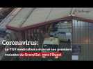 Coronavirus: le TGV médicalisé a évacué ses premiers malades du Grand Est vers l'Ouest