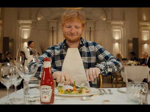 VIDEO : Ed Sheeran est un fan inconditionnel de ketchup