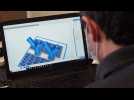 Antoine Motte imprime un diviseur de flux en 3D pour respirateur