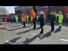 Hommage au pompier Breyne à Mouscron