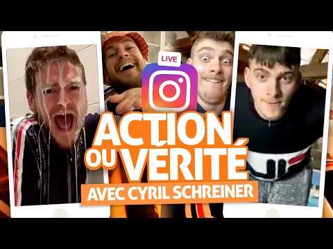 VIDEO : ACTION OU VRIT EN LIVE INSTAGRAM AVEC CYRIL SCHREINER