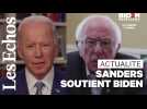 Bernie Sanders apporte son soutien à Joe Biden
