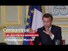 Confinement, écoles, tests: les annonces d'Emmanuel Macron