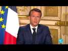 REPLAY - Covid-19 : Allocution d'Emmanuel Macron à propos du coronavirus en France