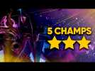 5 CHAMPIONS 3 STARS DANS MA GAME DE TFT - COMPO 6 PULSARS !