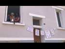 La manif du samedi au balcon