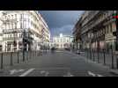 Déambulation en vidéo hyperlapse dans les rues de Lille pendant le confinement