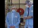 Coronavirus: Macron annonce la production de plusieurs milliers de masques et respirateurs français