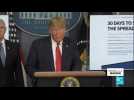Coronavirus : Les États-Unis se préparent, Trump annonce 15 jours 