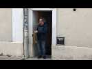 Le saxophoniste Pierrick Menuau devant chez lui