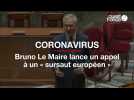 Coronavirus : Bruno Le Maire lance un appel à un « sursaut européen »