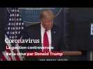 Coronavirus: polémique sur la gestion de crise de Donald Trump