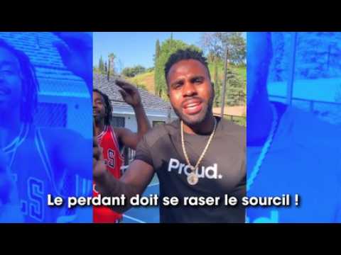 VIDEO : Jason Derulo se rase une partie de corps bien prcise aprs avoir perdu un pari