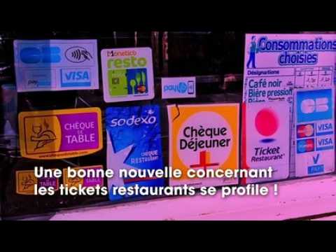 VIDEO : Confinement  bonne nouvelle, le plafond des tickets restaurant va beaucoup augmenter