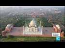 Le Taj Mahal endormi, le tourisme à l'arrêt en Inde