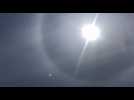 Un halo de 22 degrés observé dans le ciel de Perpignan