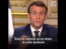 Coronavirus: Résumé des mesures annoncées par Emmanuel Macron