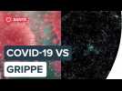 Coronavirus versus Grippe : leurs différences, leurs ressemblances | Futura