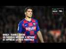 Mercato : Suarez envoie un nouveau message à Neymar (et apprécie la piste Martinez)