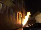 Fuite de gaz enflammée à Wattrelos