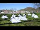 Liège Coronavirus : Les sdf au parc Astrid durant le confinement