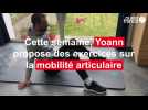 Exercices avec Yoann Laffeach sur la mobilité articulaire : les hanches