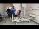 Coronavirus: installation d'un centre de transit pour les patients âgés soignés du covid-19, à l'hôpital Saint-Joseph de Liège