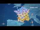 Les prévisions météo du JT de 13 heures du 2 avril 2020