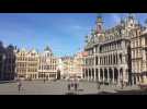 La Grand Place de Bruxelles à l'heure du confinement