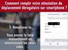 Tuto : comment remplir votre attestation de déplacement dérogatoire sur smartphone ?