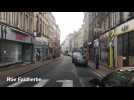 Les rue de Boulogne-sur-Mer partiellement désertes