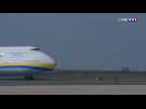 Coronavirus : le plus gros avion du monde transportant des masques a atterri à l'aéroport de Vatry