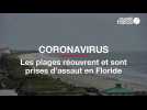 Coronavirus. Les plages réouvrent et sont prises d'assaut en Floride