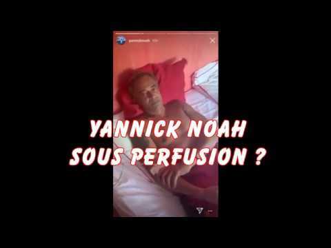 VIDEO : Insolite : Yannick Noah sous perfusion... au Pastis !