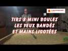 Mini Pétanque : Tirs 8 Mini Boules Les Yeux Bandés & Mains Ligotées (Le 13h Maison JT TF1)