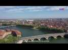 La ville de Toulouse vue du ciel